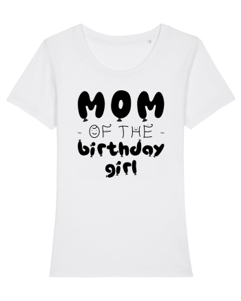 Mom of the birthday girl White