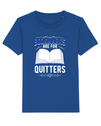 Bookmarks are for quitters Majorelle Blue
