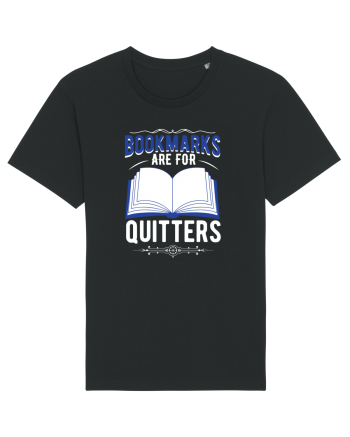 Bookmarks are for quitters Black