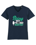 Bring the dentist Tricou mânecă scurtă guler V Bărbat Presenter