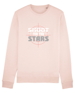 Shoot for the stars Bluză mânecă lungă Unisex Rise