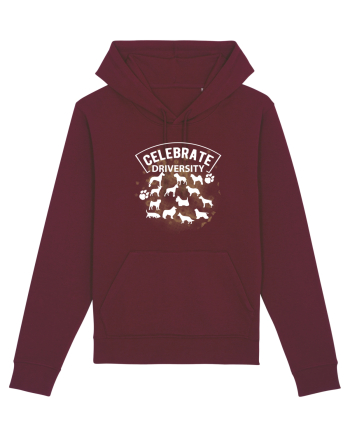 Celebrate Diversity Burgundy
