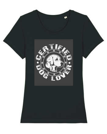 Certified Dog Lover Black