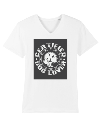 Certified Dog Lover White