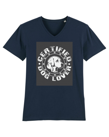 Certified Dog Lover French Navy