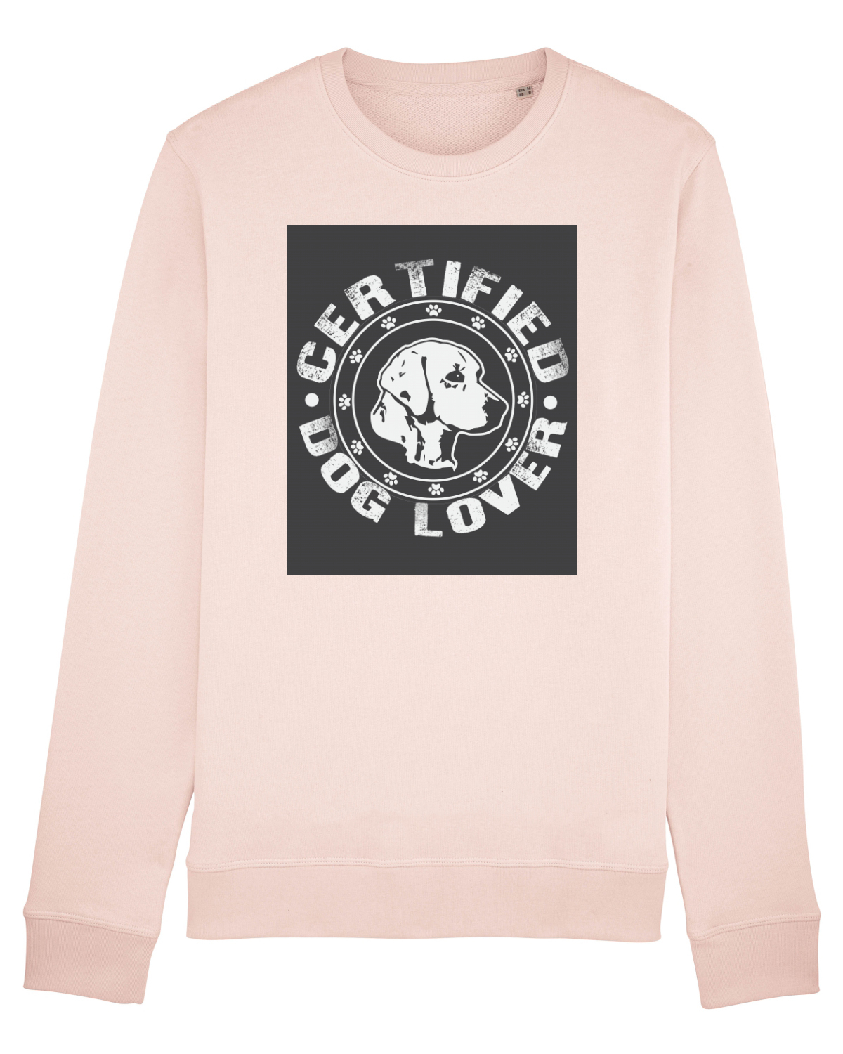 Bluză mânecă lungă Unisex Rise Candy Pink
