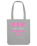 Mom of the birthday girl Pink Sacoșă textilă