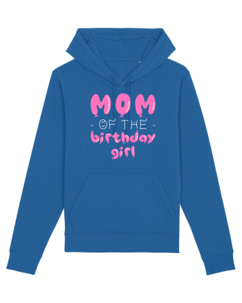 Mom of the birthday girl Pink Royal Blue