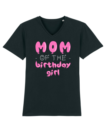 Mom of the birthday girl Pink Black