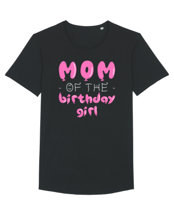 Mom of the birthday girl Pink Black