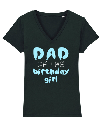 Mom of the birthday girl Blue Black