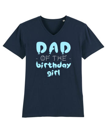 Mom of the birthday girl Blue French Navy