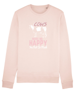 Cows make me happy Bluză mânecă lungă Unisex Rise