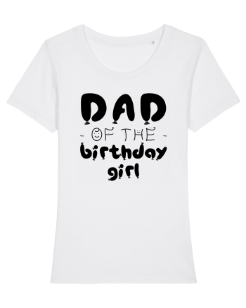 Dad of the birthday girl White