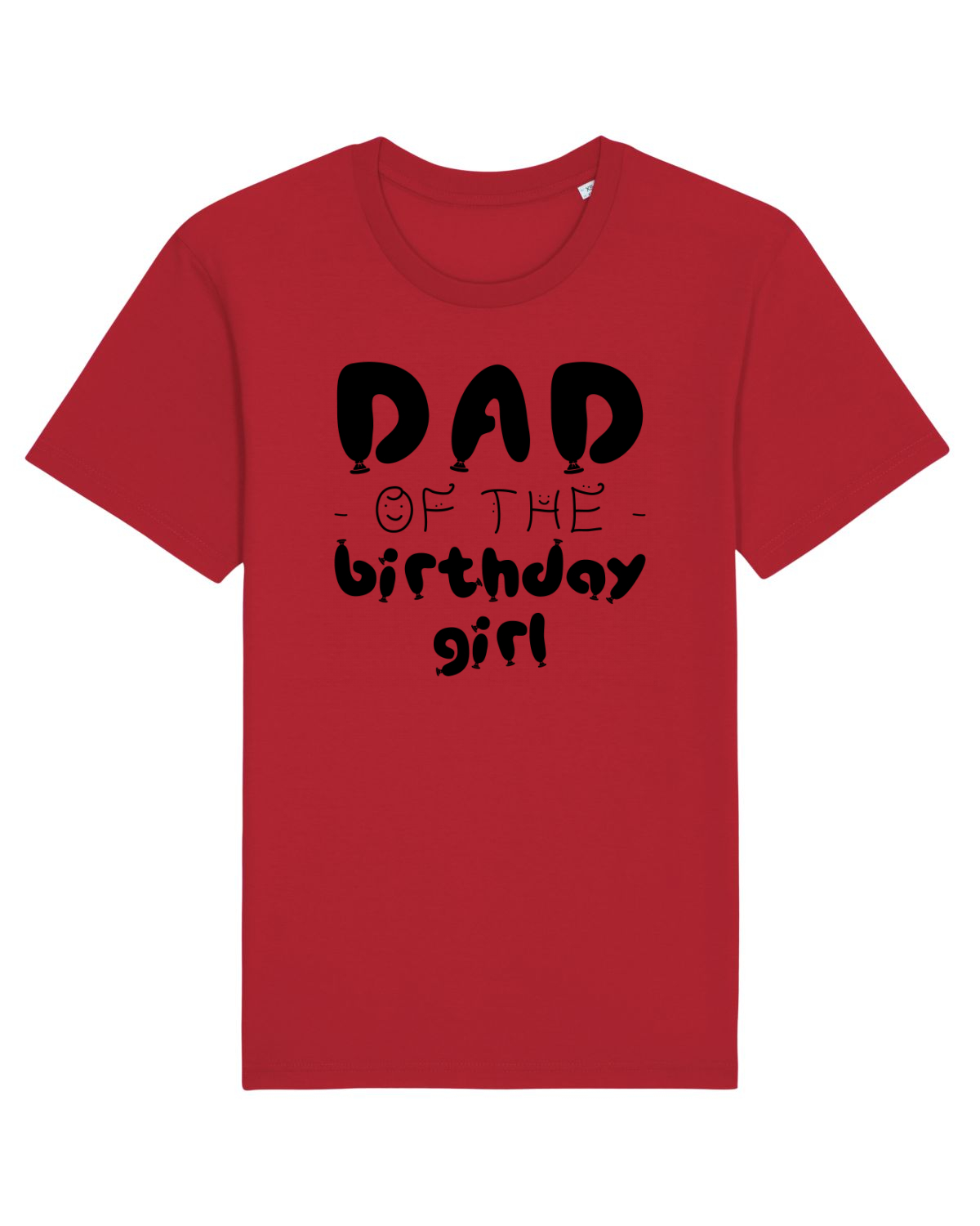 Tricou mânecă scurtă Unisex Rocker Red