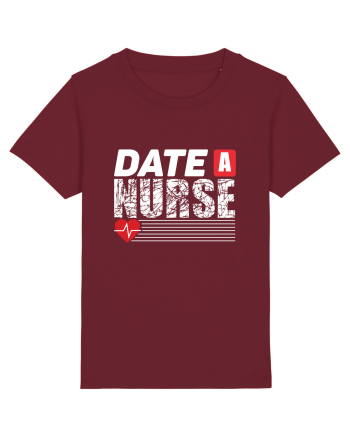 Date a Nurse Burgundy