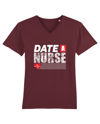 Date a Nurse Burgundy