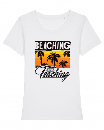 Beaching Cool Tropical White