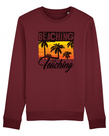 Beaching Cool Tropical Burgundy