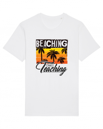 Beaching Cool Tropical White