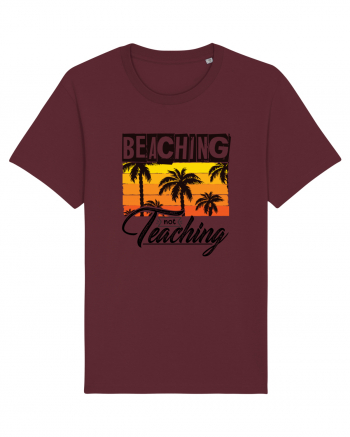 Beaching Cool Tropical Burgundy