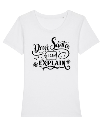 Dear Santa I can explain White