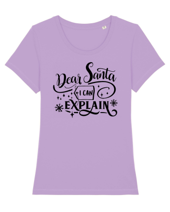 Dear Santa I can explain Lavender Dawn