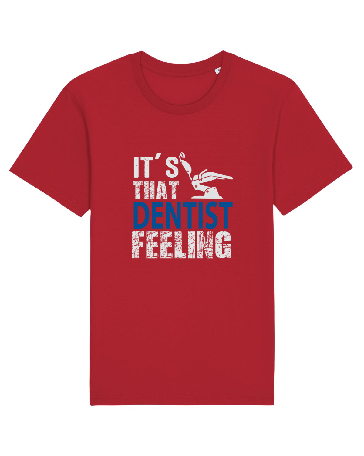 Tricou mânecă scurtă Unisex Rocker Red