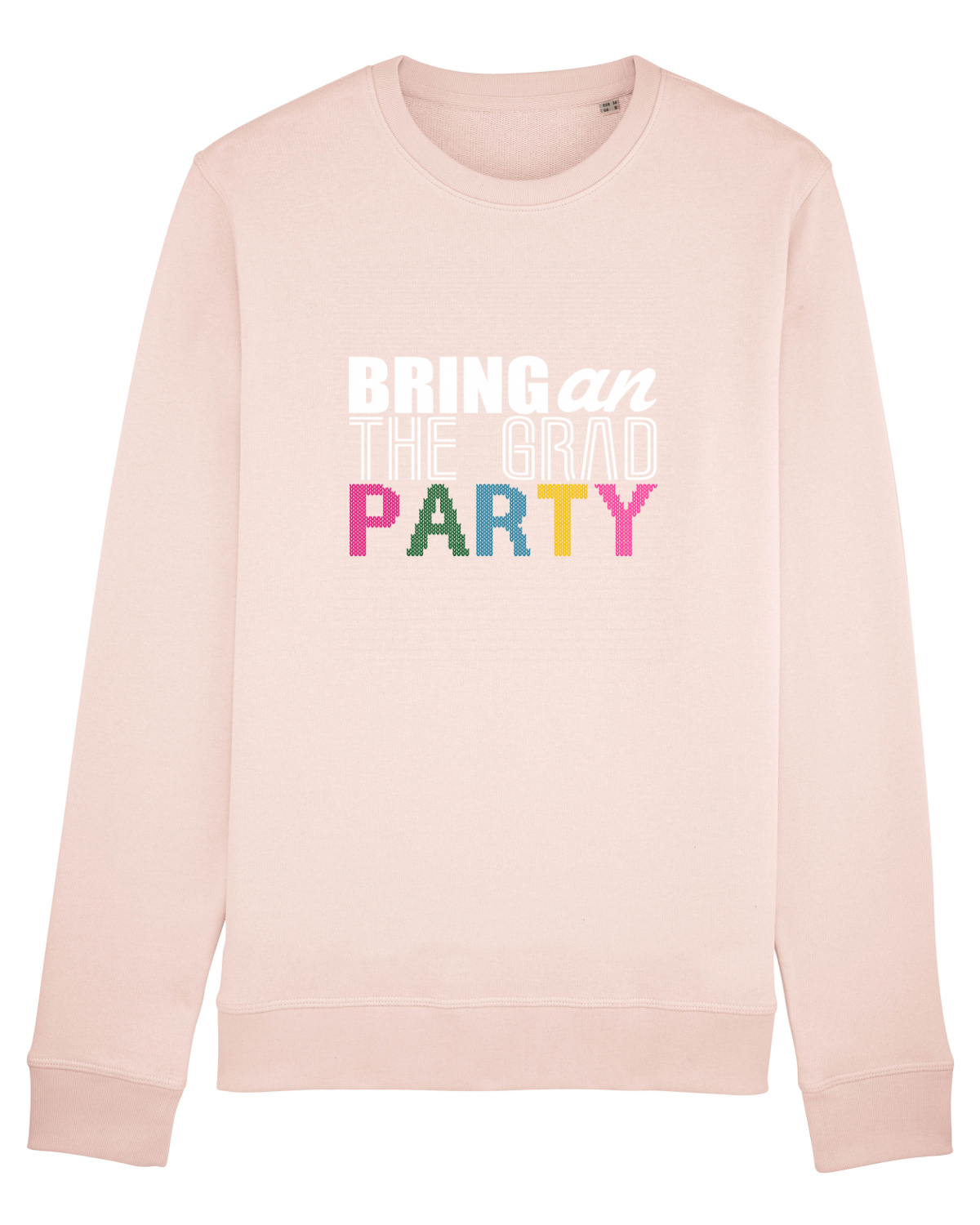 Bluză mânecă lungă Unisex Rise Candy Pink