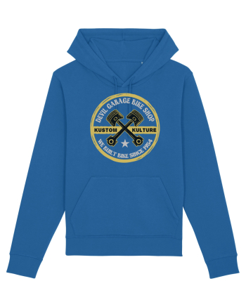 Devil Garage Bike Shop Royal Blue