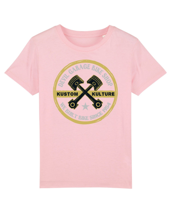 Devil Garage Bike Shop Cotton Pink