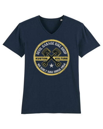 Devil Garage Bike Shop French Navy