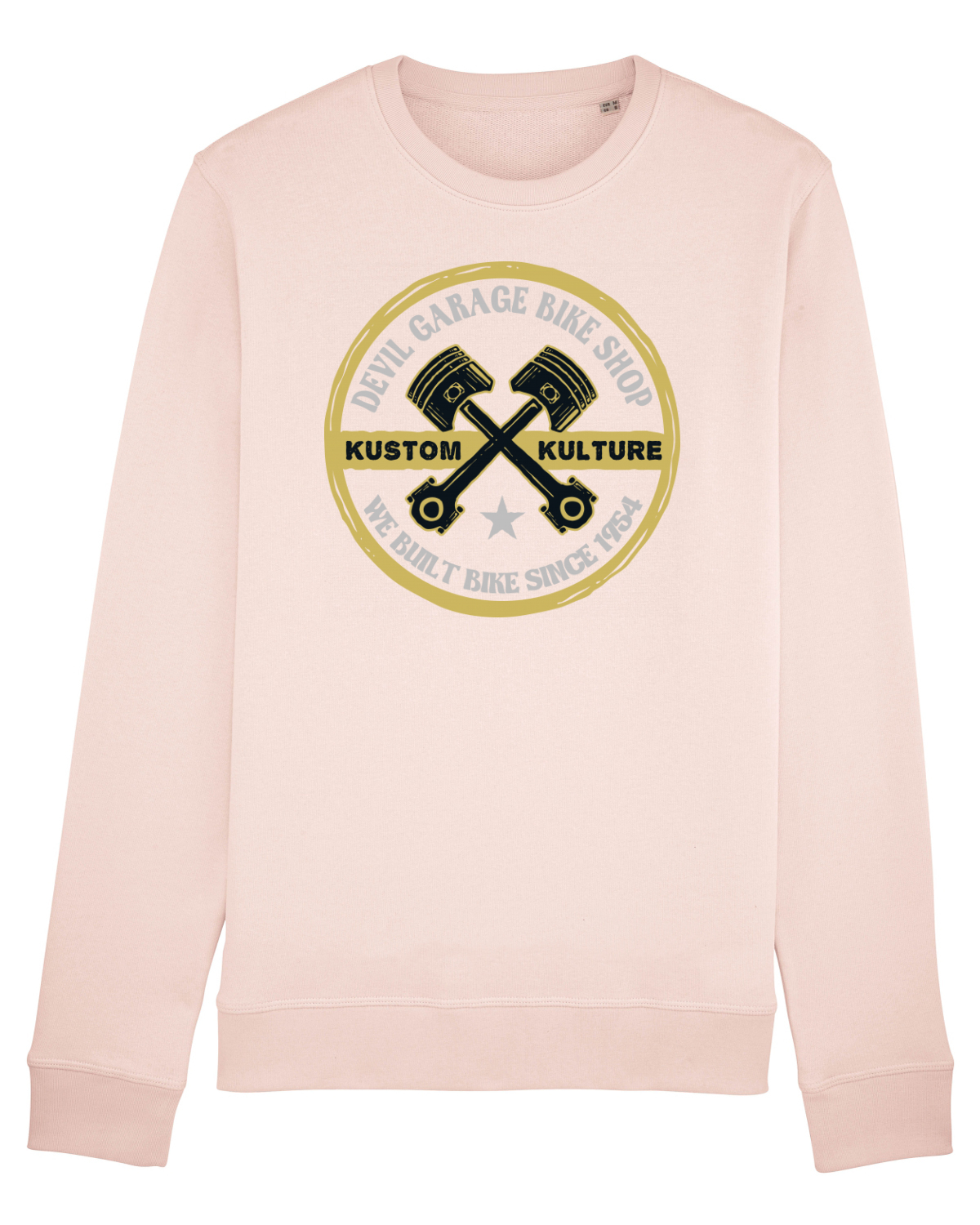 Bluză mânecă lungă Unisex Rise Candy Pink