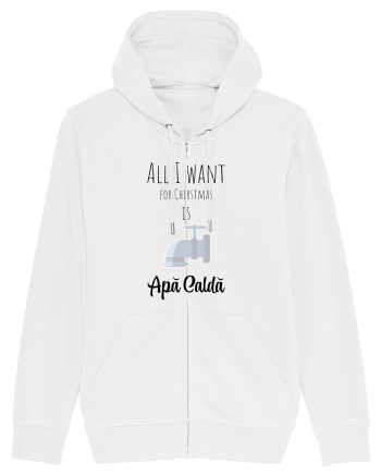 All I want for christmas is apa calda White