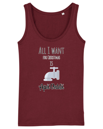 All I want for christmas is apa calda Burgundy