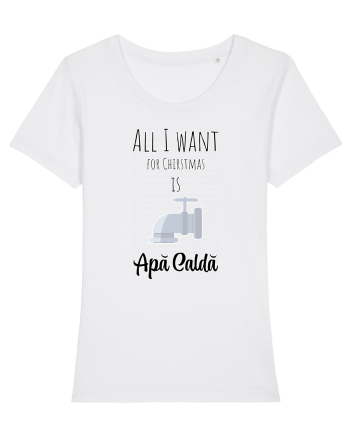 All I want for christmas is apa calda White