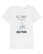 All I want for christmas is apa calda Tricou mânecă scurtă  Copii Mini Creator