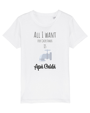 All I want for christmas is apa calda White
