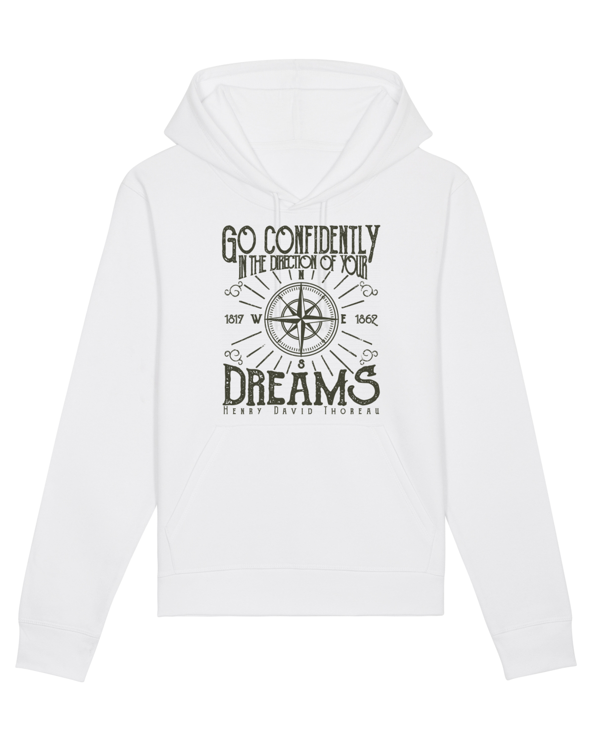 Hanorac Unisex Drummer White