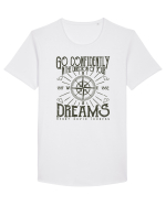 Direction of Your Dreams Tricou mânecă scurtă guler larg Bărbat Skater