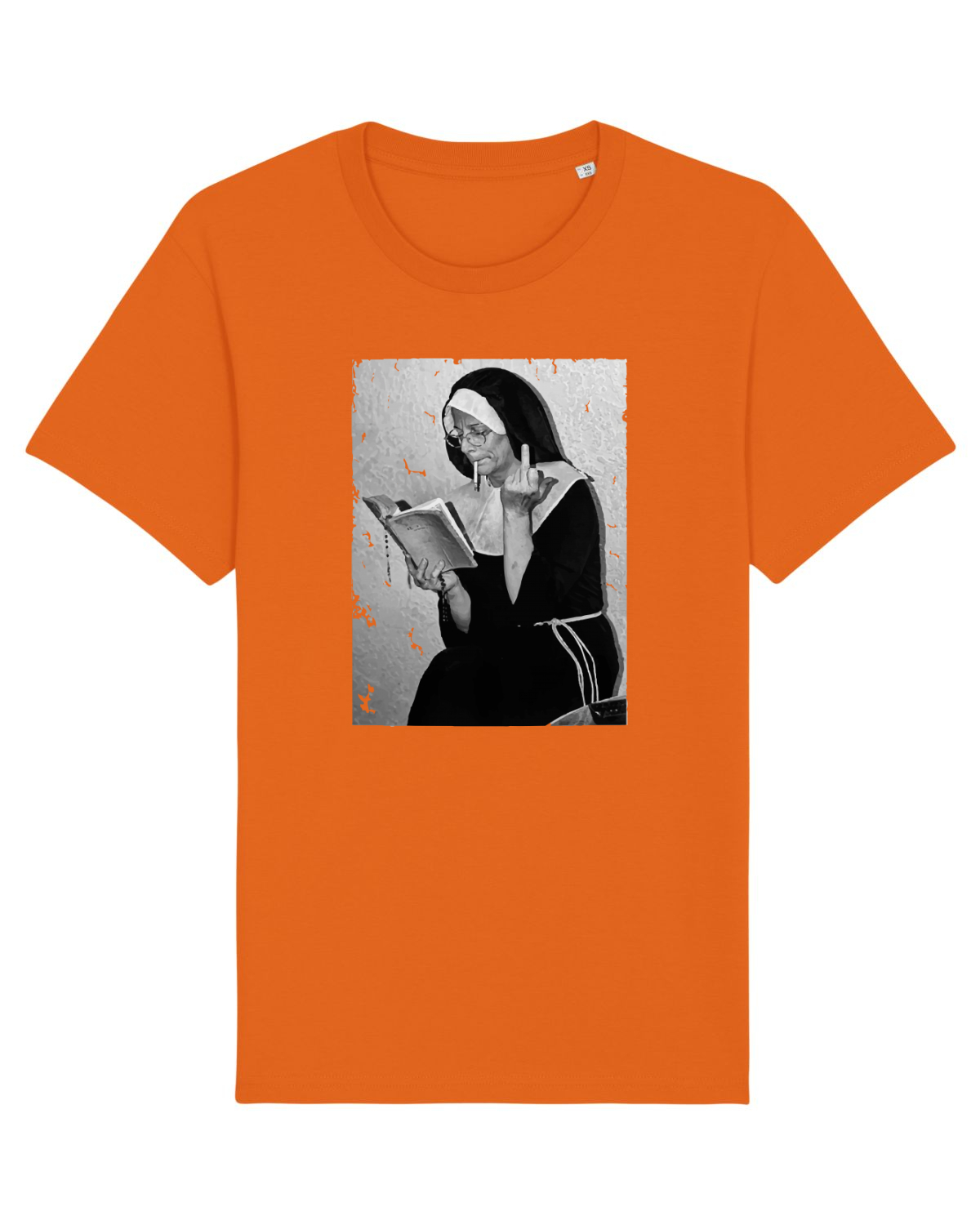 Tricou mânecă scurtă Unisex Rocker Bright Orange