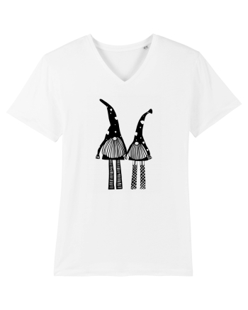 Funky Gnomes White