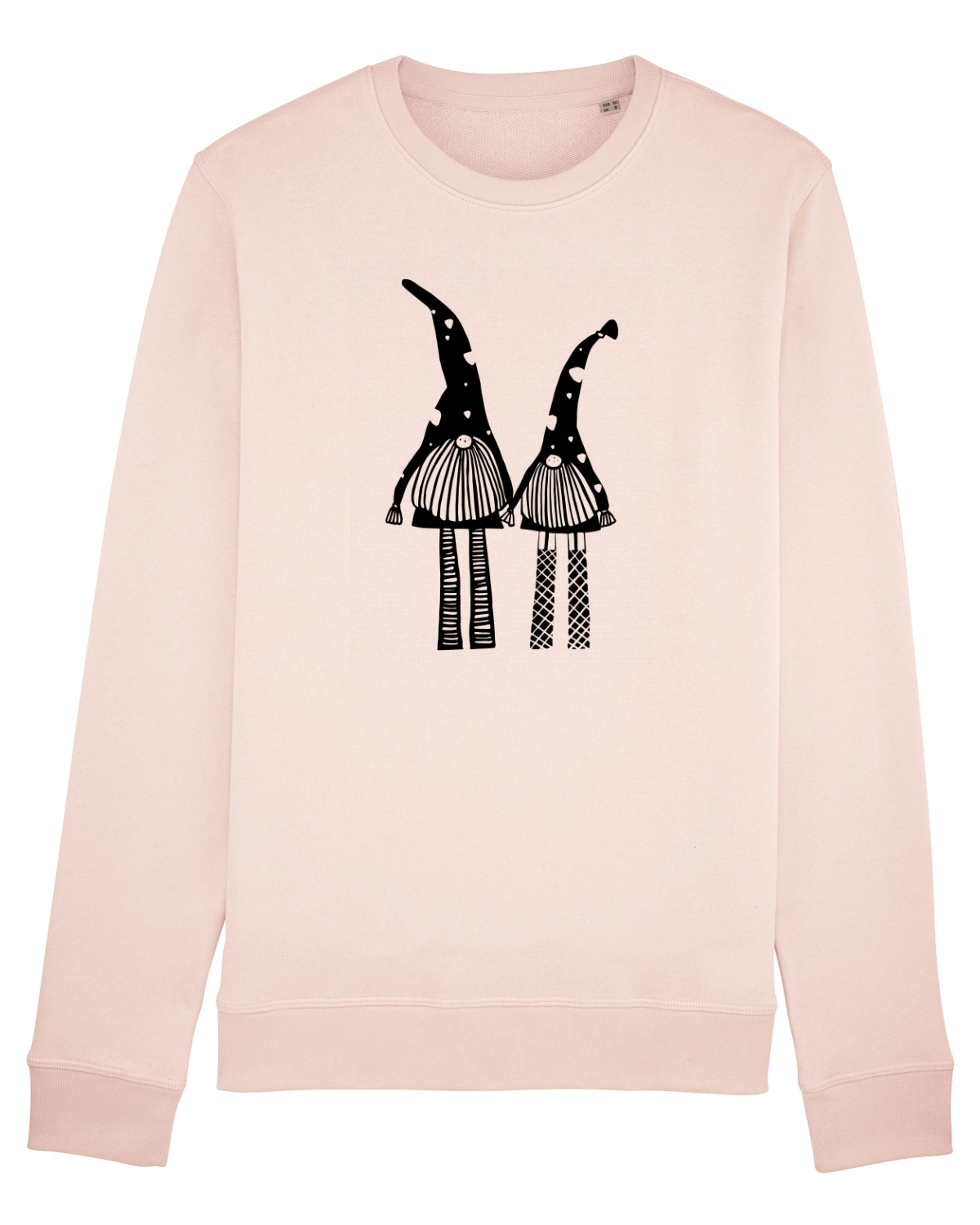 Bluză mânecă lungă Unisex Rise Candy Pink