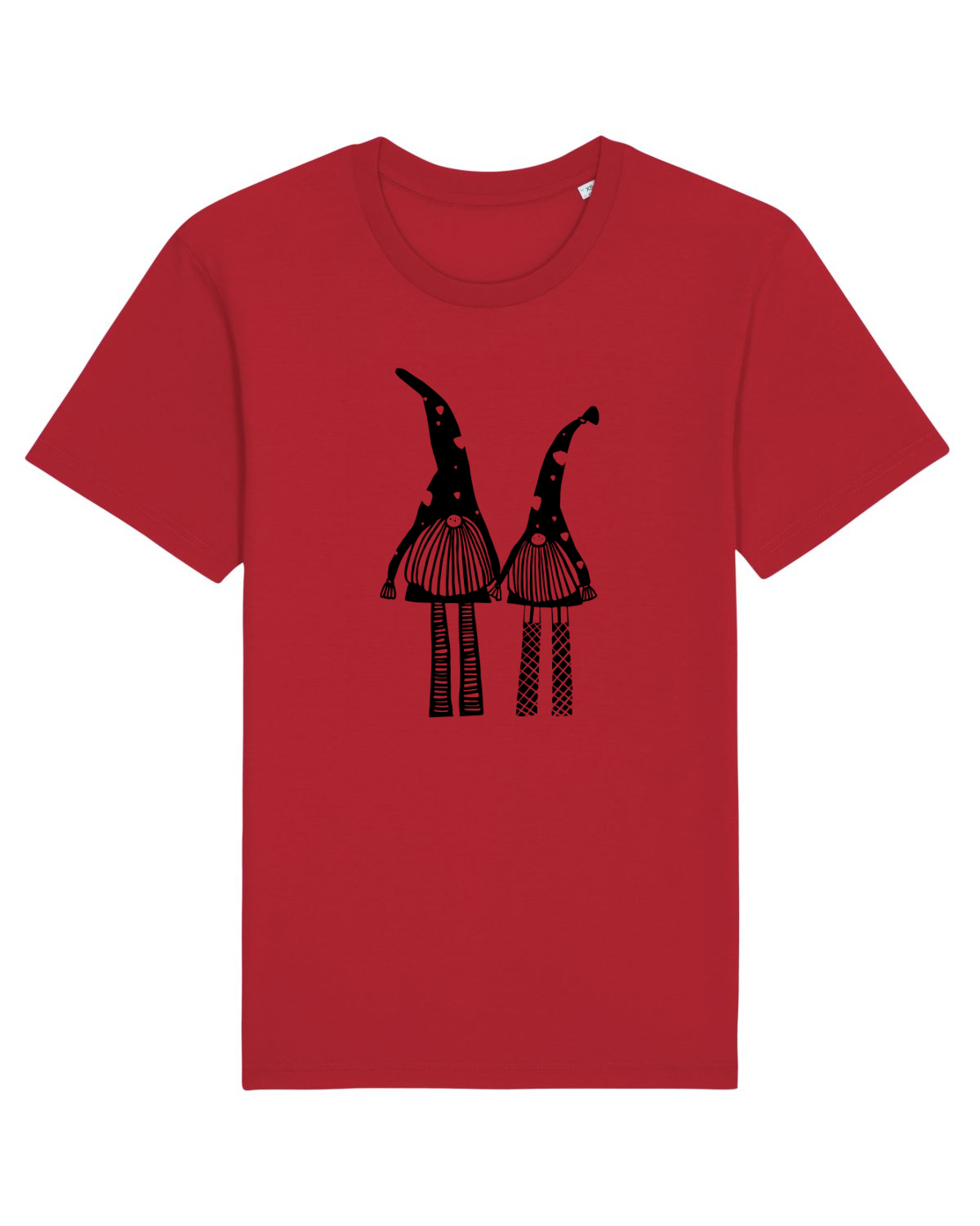 Tricou mânecă scurtă Unisex Rocker Red