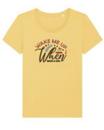 Wake Me Up When Winter Is Over Tricou mânecă scurtă guler larg fitted Damă Expresser