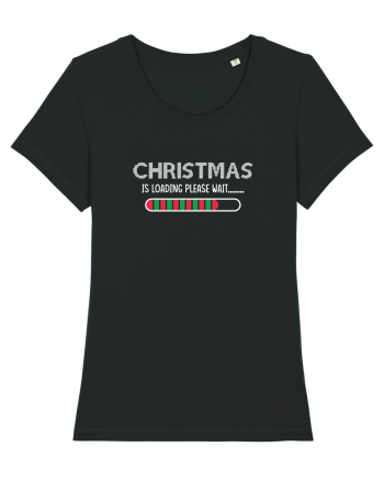Christmas Is Loading Black