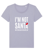 I'm Not Santa Tricou mânecă scurtă guler larg fitted Damă Expresser