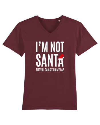 I'm Not Santa Burgundy