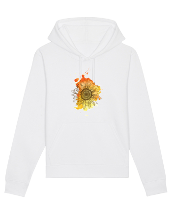 Floarea Soarelui Abstract White