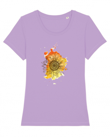Floarea Soarelui Abstract Lavender Dawn